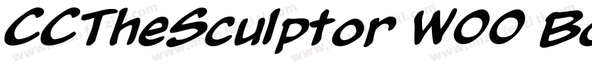 CCTheSculptor W00 Bo字体转换